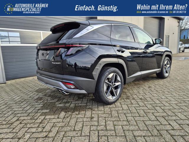 Hyundai TUCSON Trend 1.6 T-GDI 150PS Automatik TZ 2026 Teil-Leder Sitzheizung v+h Lenkradheizung Klimaautomatik Navi Touchscreen DAB+ Apple CarPlay + Android Auto PDC R&uuml;ckf.-Kamera Matrix-LED-Scheinw. 