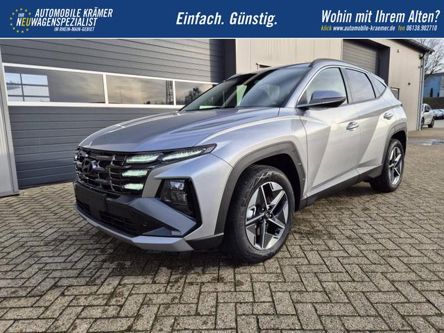 Hyundai TUCSON Trend 1.6 T-GDI 150PS Automatik TZ 2026 Teil-Leder Sitzheizung v+h Lenkradheizung Klimaautomatik Navi Touchscreen DAB+ Apple CarPlay + Android Auto PDC R&uuml;ckf.-Kamera Matrix-LED-Scheinw. 