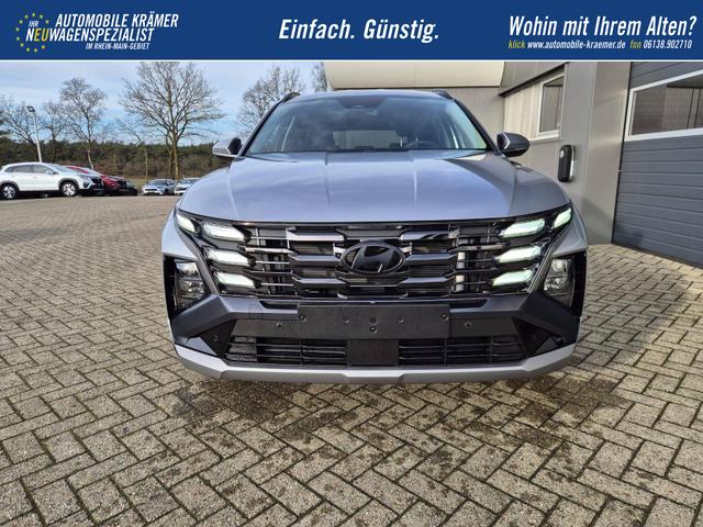 Hyundai TUCSON Trend 1.6 T-GDI 150PS Automatik TZ 2026 Teil-Leder Sitzheizung v+h Lenkradheizung Klimaautomatik Navi Touchscreen DAB+ Apple CarPlay + Android Auto PDC R&uuml;ckf.-Kamera Matrix-LED-Scheinw. 