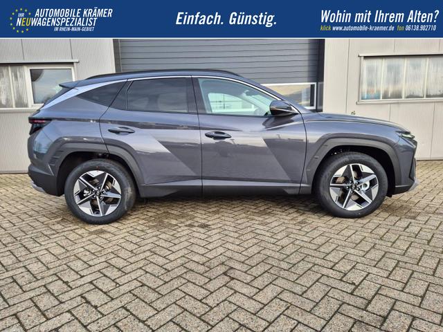 Hyundai TUCSON Trend 1.6 T-GDI 150PS Automatik TZ 2026 Teil-Leder Sitzheizung v+h Lenkradheizung Klimaautomatik Navi Touchscreen DAB+ Apple CarPlay + Android Auto PDC R&uuml;ckf.-Kamera Matrix-LED-Scheinw. 