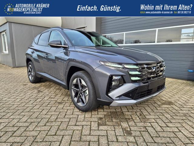 Hyundai TUCSON Trend 1.6 T-GDI 150PS Automatik TZ 2026 Teil-Leder Sitzheizung v+h Lenkradheizung Klimaautomatik Navi Touchscreen DAB+ Apple CarPlay + Android Auto PDC R&uuml;ckf.-Kamera Matrix-LED-Scheinw. 