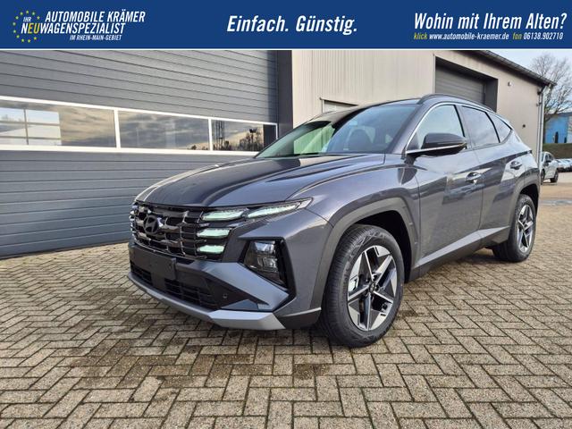 Hyundai TUCSON Trend 1.6 T-GDI 150PS Automatik TZ 2026 Teil-Leder Sitzheizung v+h Lenkradheizung Klimaautomatik Navi Touchscreen DAB+ Apple CarPlay + Android Auto PDC R&uuml;ckf.-Kamera Matrix-LED-Scheinw. 
