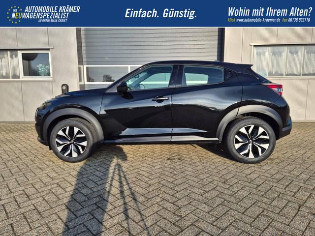 Nissan Juke 1.0 DIG-T 114PS Acenta Klimaautomatik Sitzheizung R&uuml;ckf.Kamera Bluetooth Touchscreen wireless Apple CarPlay Android Auto 