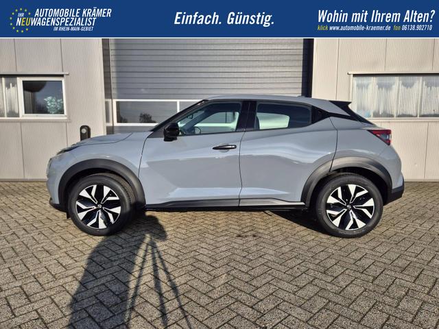 Nissan Juke 1.0 DIG-T 114PS Acenta Klimaautomatik Sitzheizung R&uuml;ckf.Kamera Bluetooth Touchscreen wireless Apple CarPlay Android Auto 