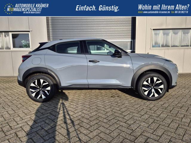 Nissan Juke 1.0 DIG-T 114PS Acenta Klimaautomatik Sitzheizung R&uuml;ckf.Kamera Bluetooth Touchscreen wireless Apple CarPlay Android Auto 