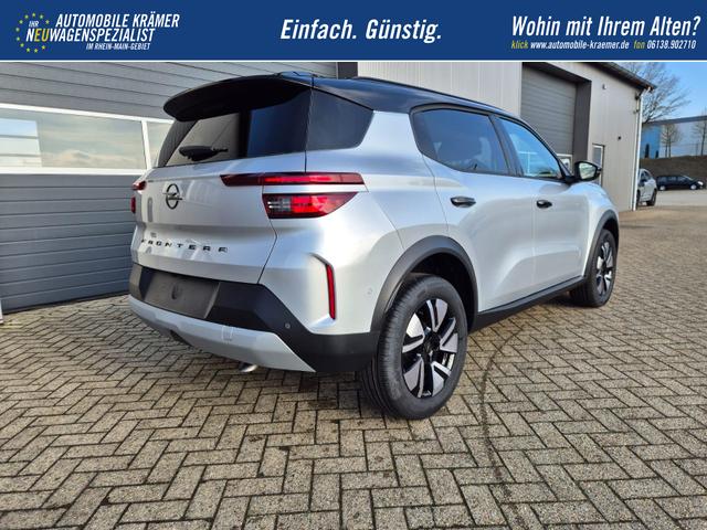 Opel Frontera GS 1.2 HEV 110PS Automatik Sitzheizung Lenkradheizung Frontscheibe beheizb. PDC v+h R&uuml;ckf.Kamera Navi Apple CarPlay Android Auto Touchscreen 17"LM 