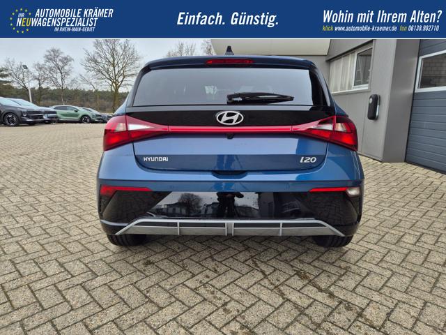Hyundai i20 1.0 T-GDI 90PS Trend Automatik 5-t&uuml;rig Klimaautomatik Sitzheizung Lenkradheizung R&uuml;ckf.Kamera PDC Apple CarPlay Android Auto Tempomat Touchscreen 16"LM 