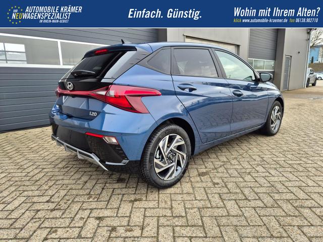 Hyundai i20 1.0 T-GDI 90PS Trend Automatik 5-t&uuml;rig Klimaautomatik Sitzheizung Lenkradheizung R&uuml;ckf.Kamera PDC Apple CarPlay Android Auto Tempomat Touchscreen 16"LM 
