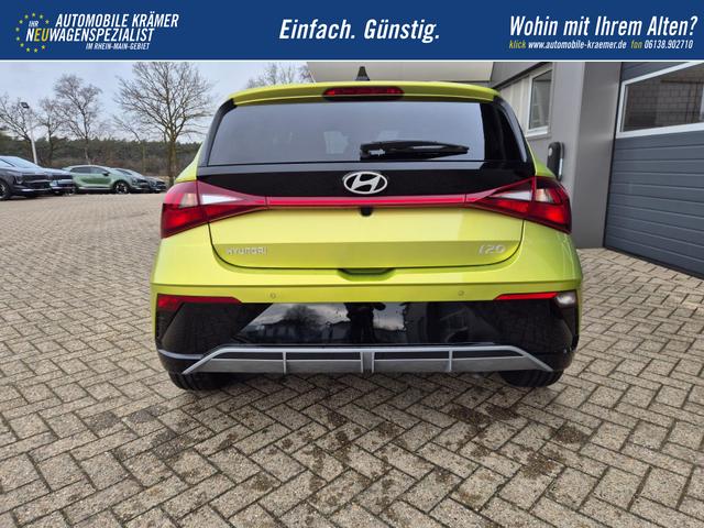 Hyundai i20 1.0 T-GDI 90PS Trend Automatik 5-t&uuml;rig Klimaautomatik Sitzheizung Lenkradheizung R&uuml;ckf.Kamera PDC Apple CarPlay Android Auto Tempomat Touchscreen 16"LM 