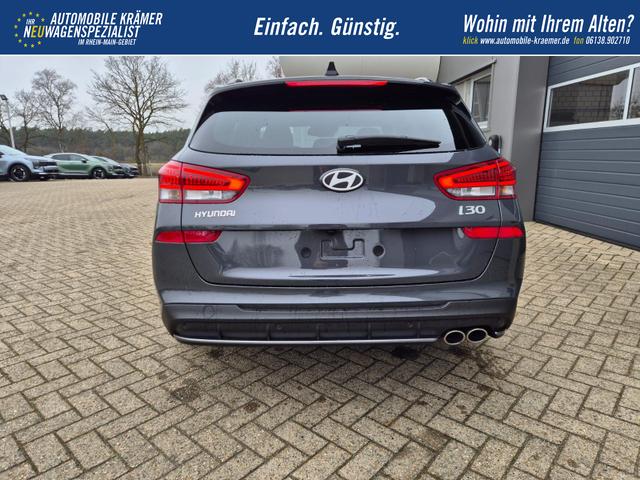 Hyundai i30 Kombi 1.6 T-GDI 150PS Automatik N-Line MY2026 Sitzheizung Lenkradheizung Klimaautomatik Navi 10,3"-Touchscreen Bluelink Apple CarPlay + Android Auto PDC v+h R&uuml;ckf.Kamera 18-LM 