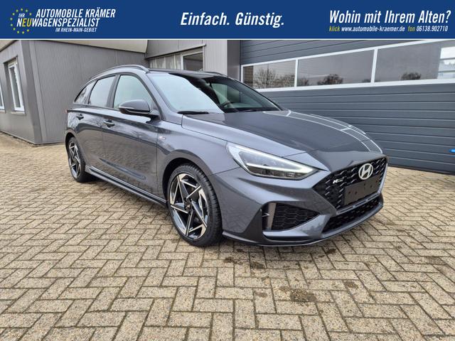 Hyundai i30 Kombi 1.6 T-GDI 150PS Automatik N-Line MY2026 Sitzheizung Lenkradheizung Klimaautomatik Navi 10,3"-Touchscreen Bluelink Apple CarPlay + Android Auto PDC v+h R&uuml;ckf.Kamera 18-LM 