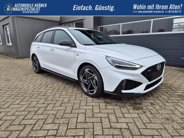 Hyundai i30 Kombi 1.6 T-GDI 150PS Automatik N-Line MY2026 Sitzheizung Lenkradheizung Klimaautomatik Navi 10,3"-Touchscreen Bluelink Apple CarPlay + Android Auto PDC v+h R&uuml;ckf.Kamera 18-LM 