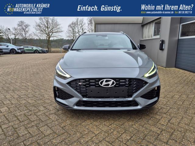 Hyundai i30 Kombi 1.6 T-GDI 150PS Automatik N-Line MY2026 Sitzheizung Lenkradheizung Klimaautomatik Navi 10,3"-Touchscreen Bluelink Apple CarPlay + Android Auto PDC v+h R&uuml;ckf.Kamera 18-LM 