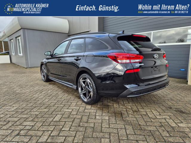 Hyundai i30 Kombi 1.6 T-GDI 150PS Automatik N-Line MY2026 Sitzheizung Lenkradheizung Klimaautomatik Navi 10,3"-Touchscreen Bluelink Apple CarPlay + Android Auto PDC v+h R&uuml;ckf.Kamera 18-LM 