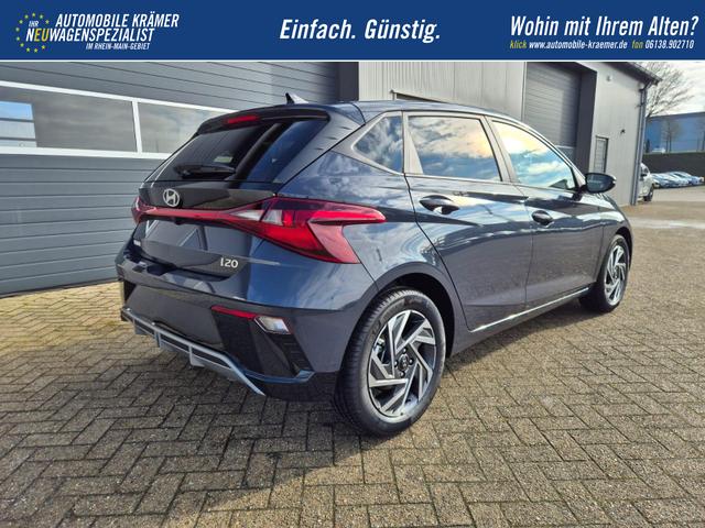 Hyundai i20 1.0 T-GDI 90PS Trend Automatik 5-t&uuml;rig Klimaautomatik Sitzheizung Lenkradheizung R&uuml;ckf.Kamera PDC Apple CarPlay Android Auto Tempomat Touchscreen 16"LM 