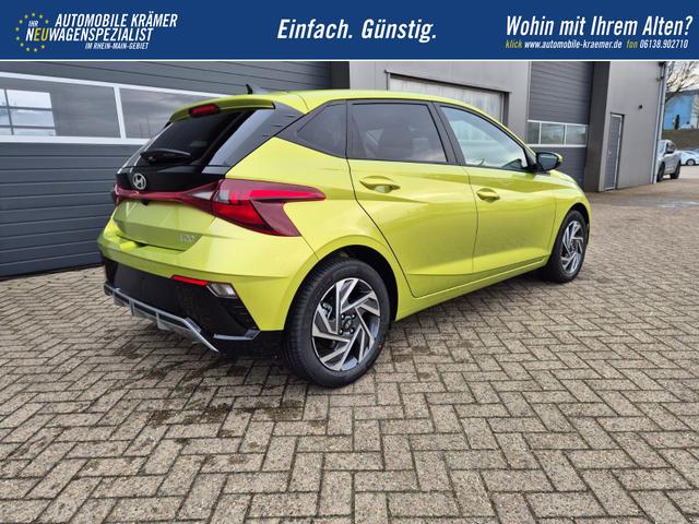 Hyundai i20 1.0 T-GDI 90PS Trend Automatik 5-t&uuml;rig Klimaautomatik Sitzheizung Lenkradheizung R&uuml;ckf.Kamera PDC Apple CarPlay Android Auto Tempomat Touchscreen 16"LM 