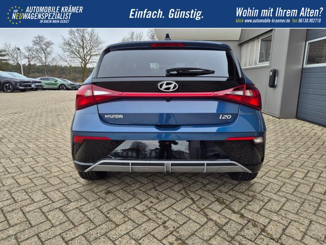 Hyundai i20 1.0 T-GDI 90PS Trend Automatik 5-t&uuml;rig Klimaautomatik Sitzheizung Lenkradheizung R&uuml;ckf.Kamera PDC Apple CarPlay Android Auto Tempomat Touchscreen 16"LM 