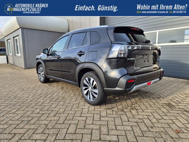 Suzuki S-Cross Comfort+ 110PS MHEV 4x4 ALLGRIP 1.4 Boosterjet Teilleder Navi Klimaautomatik Sitzheizung ACC PDC v+h 4x Kamera Suzuki-Radio Apple CarPlay Android Auto Touchscreen 2xKeyless 17-LM 
