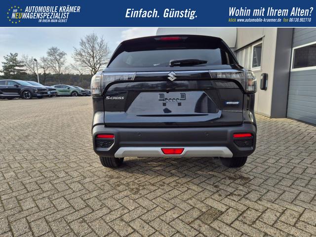 Suzuki S-Cross Comfort+ 110PS MHEV 4x4 ALLGRIP 1.4 Boosterjet Teilleder Navi Klimaautomatik Sitzheizung ACC PDC v+h 4x Kamera Suzuki-Radio Apple CarPlay Android Auto Touchscreen 2xKeyless 17-LM 