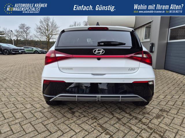 Hyundai i20 1.0 T-GDI 90PS Trend Automatik 5-t&uuml;rig Klimaautomatik Sitzheizung Lenkradheizung R&uuml;ckf.Kamera PDC Apple CarPlay Android Auto Tempomat Touchscreen 16"LM 