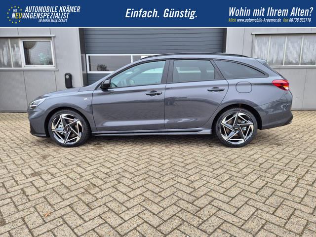 Hyundai i30 Kombi 1.6 T-GDI 150PS Automatik N-Line MY2026 Sitzheizung Lenkradheizung Klimaautomatik Navi 10,3"-Touchscreen Bluelink Apple CarPlay + Android Auto PDC v+h R&uuml;ckf.Kamera 18-LM 