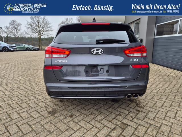 Hyundai i30 Kombi 1.6 T-GDI 150PS Automatik N-Line MY2026 Sitzheizung Lenkradheizung Klimaautomatik Navi 10,3"-Touchscreen Bluelink Apple CarPlay + Android Auto PDC v+h R&uuml;ckf.Kamera 18-LM 
