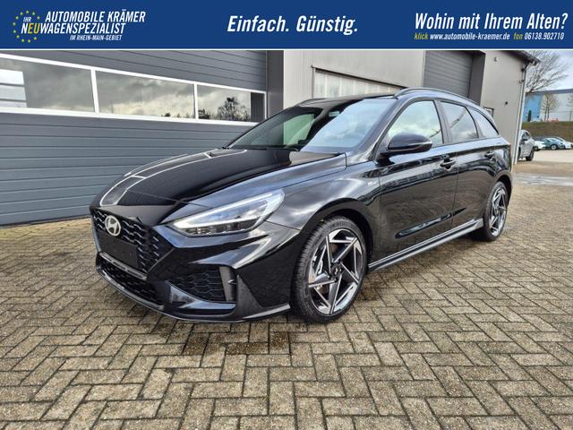 Hyundai i30 Kombi 1.6 T-GDI 150PS Automatik N-Line MY2026 Sitzheizung Lenkradheizung Klimaautomatik Navi 10,3"-Touchscreen Bluelink Apple CarPlay + Android Auto PDC v+h R&uuml;ckf.Kamera 18-LM 