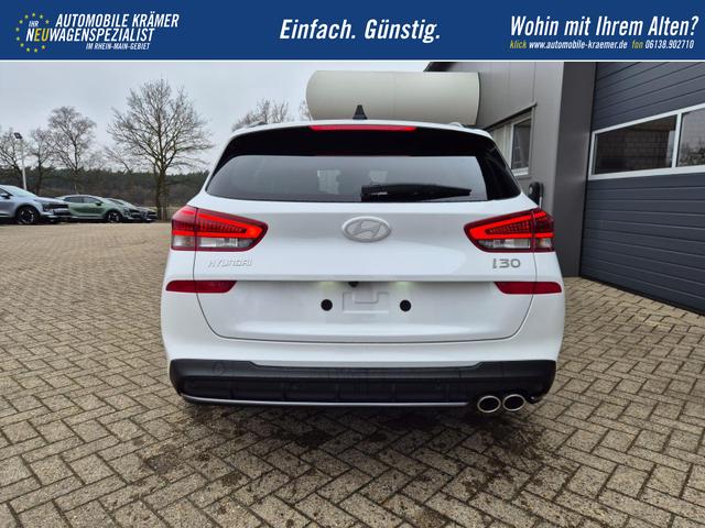 Hyundai i30 Kombi 1.6 T-GDI 150PS Automatik N-Line MY2026 Sitzheizung Lenkradheizung Klimaautomatik Navi 10,3"-Touchscreen Bluelink Apple CarPlay + Android Auto PDC v+h R&uuml;ckf.Kamera 18-LM 