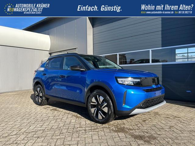 Opel Frontera GS 1.2 HEV 110PS Automatik Sitzheizung Lenkradheizung Frontscheibe beheizb. PDC v+h R&uuml;ckf.Kamera Navi Apple CarPlay Android Auto Touchscreen 17"LM 
