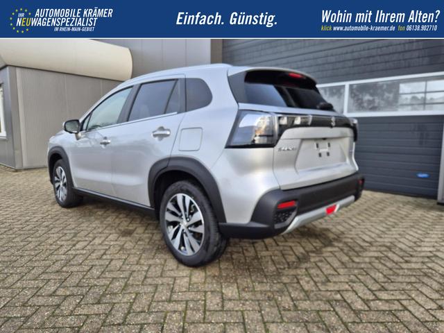 Suzuki S-Cross Comfort+ 110PS Automatik MHEV 4x4 ALLGRIP 1.4 Boosterjet Teilleder Navi Klimaautomatik Sitzheizung ACC PDC v+h 4x Kamera Suzuki-Radio Apple CarPlay Android Auto Touchscreen 2xKeyless 17-LM 