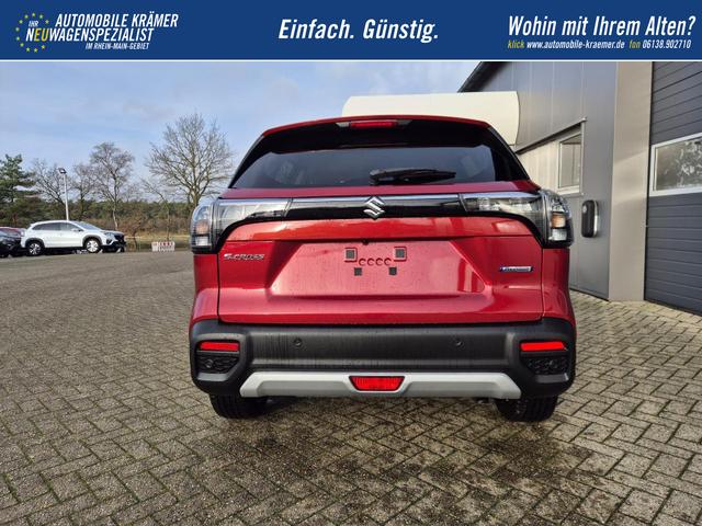 Suzuki S-Cross Comfort+ 110PS Automatik MHEV 4x4 ALLGRIP 1.4 Boosterjet Teilleder Navi Klimaautomatik Sitzheizung ACC PDC v+h 4x Kamera Suzuki-Radio Apple CarPlay Android Auto Touchscreen 2xKeyless 17-LM 