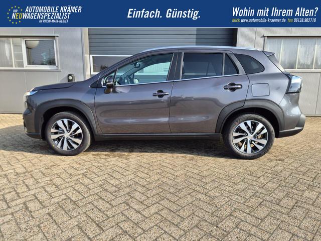 Suzuki S-Cross Comfort+ 110PS MHEV 4x4 ALLGRIP 1.4 Boosterjet Teilleder Navi Klimaautomatik Sitzheizung ACC PDC v+h 4x Kamera Suzuki-Radio Apple CarPlay Android Auto Touchscreen 2xKeyless 17-LM 