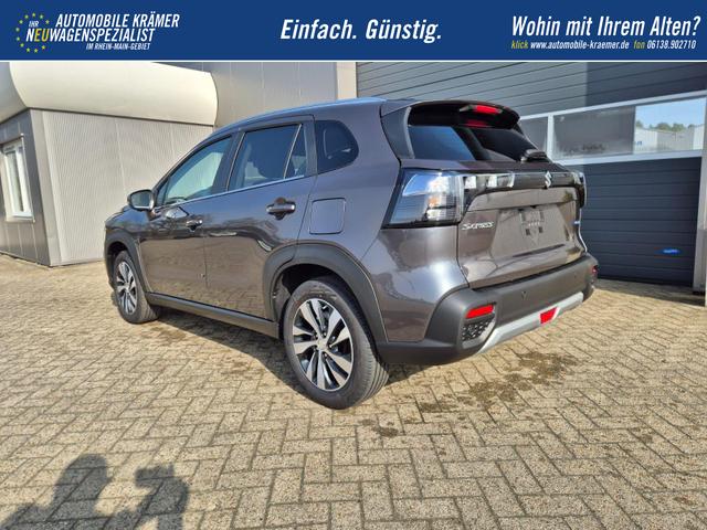 Suzuki S-Cross Comfort+ 110PS MHEV 4x4 ALLGRIP 1.4 Boosterjet Teilleder Navi Klimaautomatik Sitzheizung ACC PDC v+h 4x Kamera Suzuki-Radio Apple CarPlay Android Auto Touchscreen 2xKeyless 17-LM 
