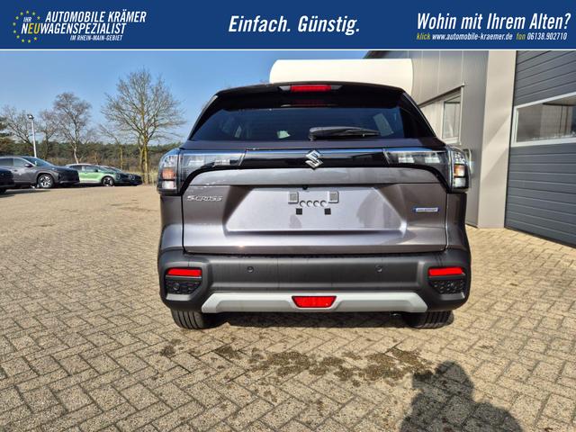 Suzuki S-Cross Comfort+ 110PS MHEV 4x4 ALLGRIP 1.4 Boosterjet Teilleder Navi Klimaautomatik Sitzheizung ACC PDC v+h 4x Kamera Suzuki-Radio Apple CarPlay Android Auto Touchscreen 2xKeyless 17-LM 