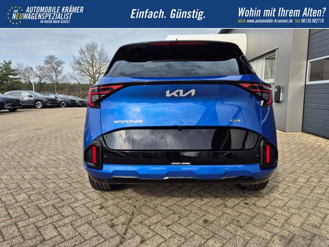 Kia Sportage 1.6 T-GDi 180PS 4x4 AWD Automatik GT-Line NEUES MODELL MY26 FACELIFT Teil-Leder 19"LM Sitzheizung v+h Lenkradheizung Klimaautomatik ACC Navi Bluetooth Touchscreen Apple CarPlay Android Auto PDC R&uuml;ckf.Kamera 2x Keyless 