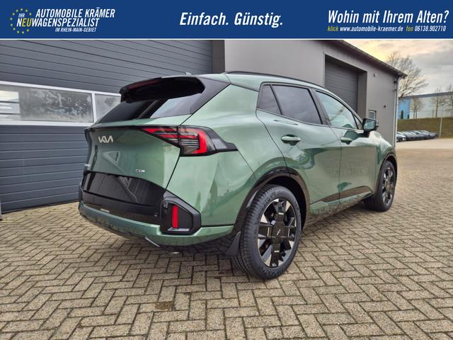 Kia Sportage 1.6 T-GDi 180PS 4x4 AWD Automatik GT-Line NEUES MODELL MY26 FACELIFT Teil-Leder 19"LM Sitzheizung v+h Lenkradheizung Klimaautomatik ACC Navi Bluetooth Touchscreen Apple CarPlay Android Auto PDC R&uuml;ckf.Kamera 2x Keyless 