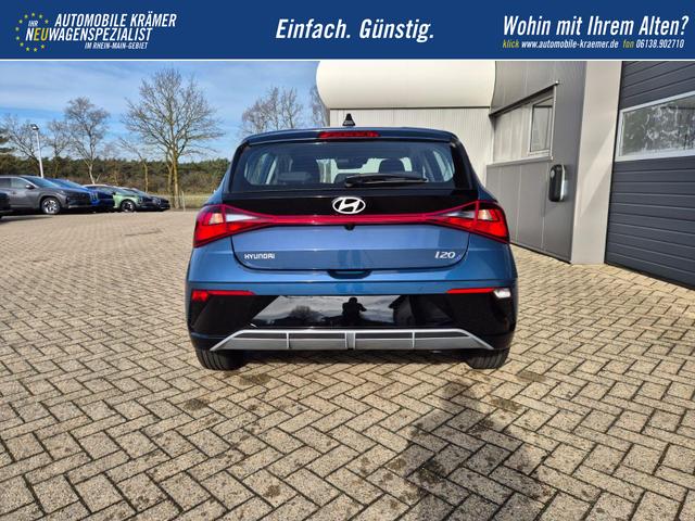 Hyundai i20 1.0 T-GDI 90PS Automatik 5-T&uuml;rer Sitzheizung Lenkradheizung R&uuml;ckf.Kamera PDC Klima Apple CarPlay Android Auto Tempomat Touchscreen 