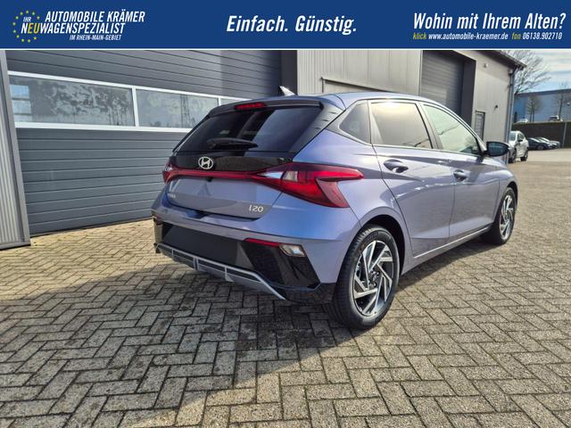 Hyundai i20 1.0 T-GDI 90PS Trend Automatik 5-t&uuml;rig Klimaautomatik Sitzheizung Lenkradheizung R&uuml;ckf.Kamera PDC Apple CarPlay Android Auto Tempomat Touchscreen 16"LM 