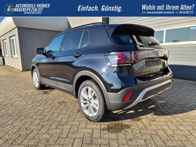 Volkswagen T-Cross 1.0 TSI 116PS DSG Life LED-Matrix-Scheinwerfer ACC Klimaautomatik Sitzheizung PDC v+h 17-LM abged.Scheiben 2xKeyless DAB+ Bluetooth Touchscreen Apple CarPlay Android Auto 
