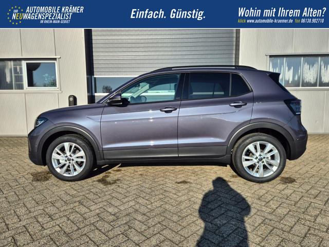 Volkswagen T-Cross 1.0 TSI 116PS DSG Life LED-Matrix-Scheinwerfer ACC Klimaautomatik Sitzheizung PDC v+h 17-LM abged.Scheiben 2xKeyless DAB+ Bluetooth Touchscreen Apple CarPlay Android Auto 