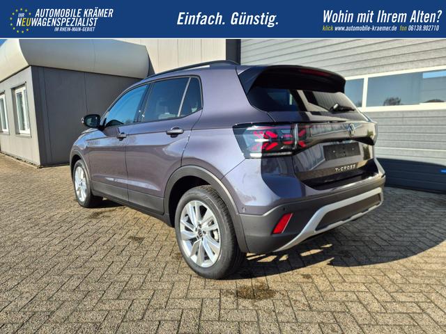 Volkswagen T-Cross 1.0 TSI 116PS DSG Life LED-Matrix-Scheinwerfer ACC Klimaautomatik Sitzheizung PDC v+h 17-LM abged.Scheiben 2xKeyless DAB+ Bluetooth Touchscreen Apple CarPlay Android Auto 