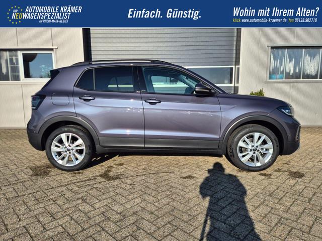 Volkswagen T-Cross 1.0 TSI 116PS DSG Life LED-Matrix-Scheinwerfer ACC Klimaautomatik Sitzheizung PDC v+h 17-LM abged.Scheiben 2xKeyless DAB+ Bluetooth Touchscreen Apple CarPlay Android Auto 