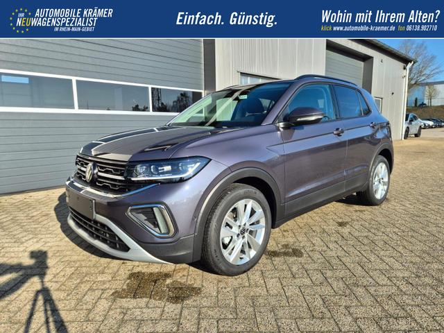 Volkswagen T-Cross 1.0 TSI 116PS DSG Life LED-Matrix-Scheinwerfer ACC Klimaautomatik Sitzheizung PDC v+h 17-LM abged.Scheiben 2xKeyless DAB+ Bluetooth Touchscreen Apple CarPlay Android Auto 