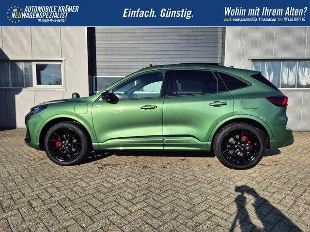 Ford Kuga ST-Line X 243PS PHEV Automatik Black Package Matrix-LED schwenkb. AHK elektr. PanoDach Sitzheizung v+h Lenkradheizung Frontscheibe beheizb. Navi SYNC4 Apple CarPlay Android Auto Touchscreen PDC 4xKamera 2xKeyless B+O Sound 20"LM vollelektr. Reic 