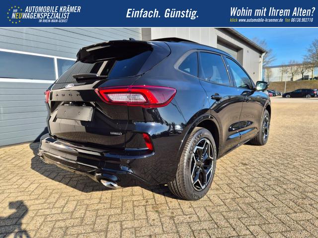 Ford Kuga ST-Line X 243PS PHEV Automatik Matrix-LED schwenkb. AHK elektr. PanoDach Sitzheizung v+h Lenkradheizung Frontscheibe beheizb. Navi SYNC4 Apple CarPlay Android Auto Touchscreen PDC 4xKamera 2xKeyless B+O Sound 19"LM vollelektr. Reichweite 65KM 