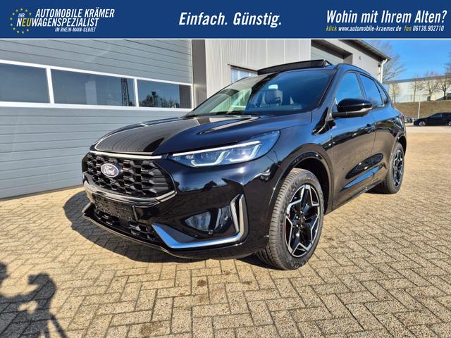Ford Kuga ST-Line X 243PS PHEV Automatik Matrix-LED schwenkb. AHK elektr. PanoDach Sitzheizung v+h Lenkradheizung Frontscheibe beheizb. Navi SYNC4 Apple CarPlay Android Auto Touchscreen PDC 4xKamera 2xKeyless B+O Sound 19"LM vollelektr. Reichweite 65KM 