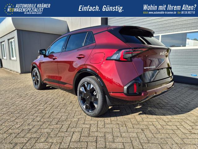 Kia Sportage 1.6 T-GDi 180PS 4x4 AWD Automatik GT-Line NEUES MODELL MY26 FACELIFT Teil-Leder 19"LM Sitzheizung v+h Lenkradheizung Klimaautomatik ACC Navi Bluetooth Touchscreen Apple CarPlay Android Auto PDC R&uuml;ckf.Kamera 2x Keyless 