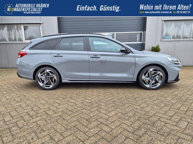 Hyundai i30 Kombi 1.6 T-GDI 150PS Automatik N-Line MY2026 Sitzheizung Lenkradheizung Klimaautomatik Navi 10,3"-Touchscreen Bluelink Apple CarPlay + Android Auto PDC v+h R&uuml;ckf.Kamera 18-LM 