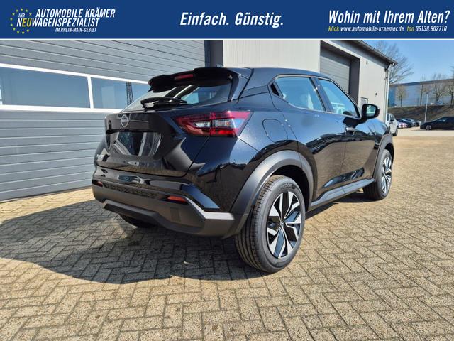 Nissan Juke 1.0 DIG-T 114PS Acenta Klimaautomatik Sitzheizung R&uuml;ckf.Kamera Bluetooth Touchscreen wireless Apple CarPlay Android Auto 