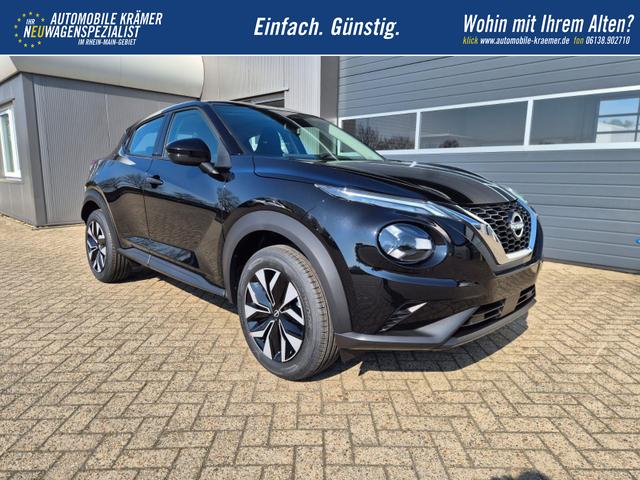 Nissan Juke 1.0 DIG-T 114PS Acenta Klimaautomatik Sitzheizung R&uuml;ckf.Kamera Bluetooth Touchscreen wireless Apple CarPlay Android Auto 